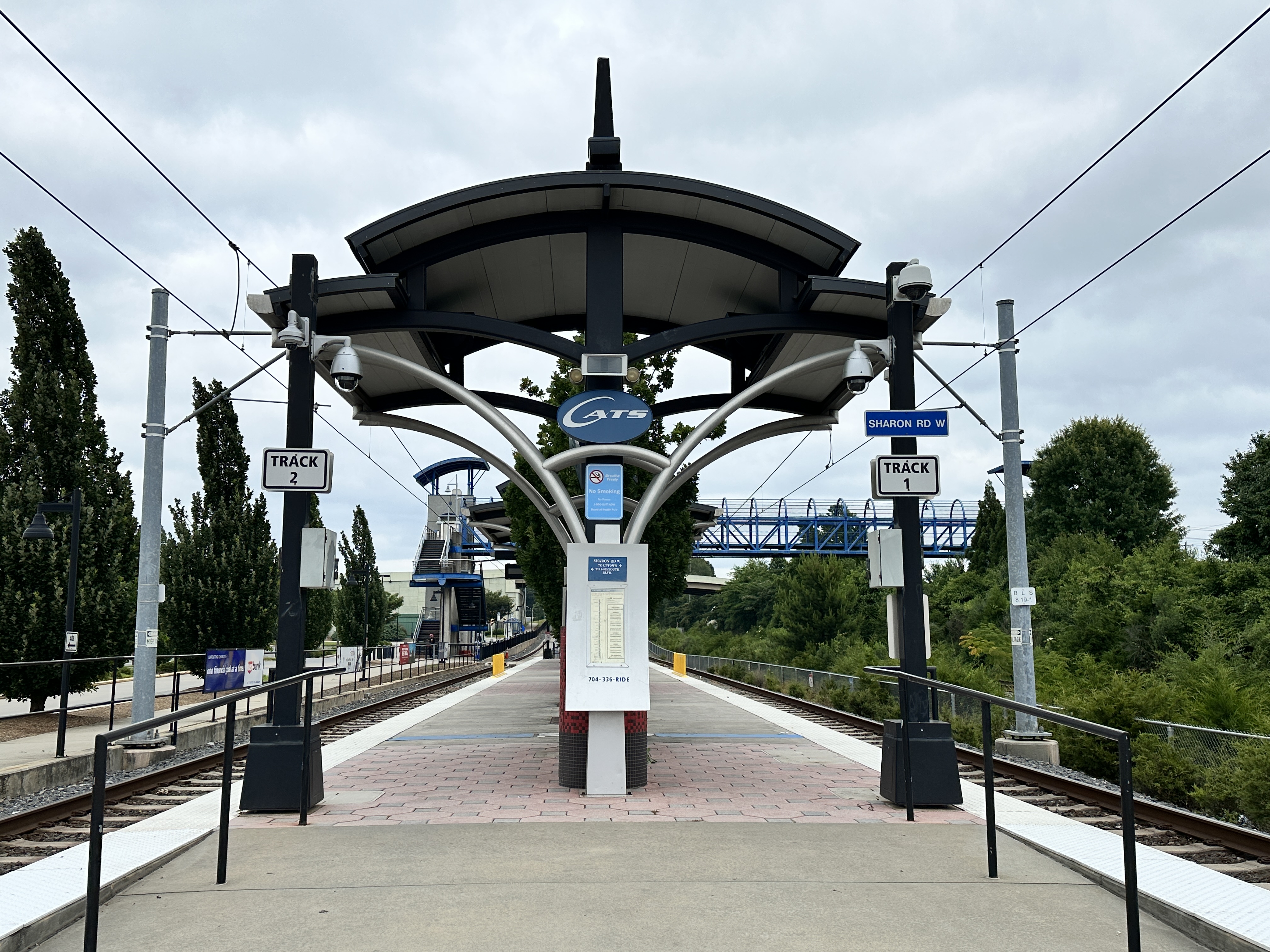 Sharon Rd West Station